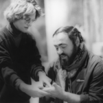 Un ballo in maschera | Luciano Pavarotti e Sonja Frisell | 1988-1989_bianco e nero_@Primo Gnani-Lorenzo Capellini